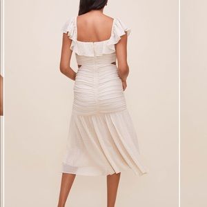 ASTR the Label Devereaux Ruffle Midi Dress